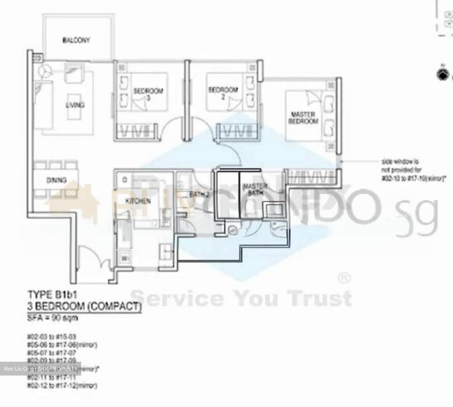 Blossom Residences (D23), Condominium #577454761